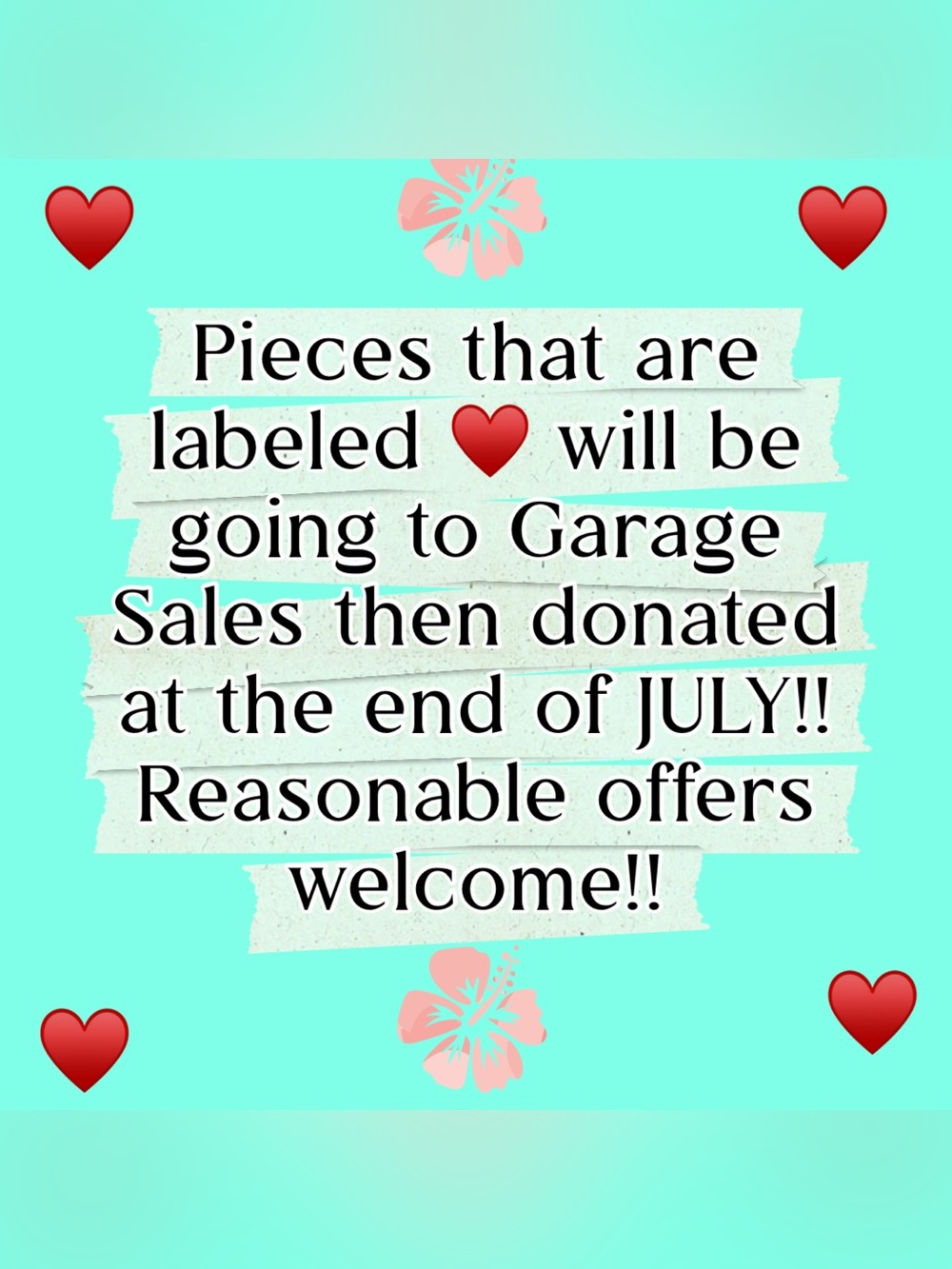 BUNDLE AND SAVE! WILL BE DONATED AT THE END IF JULY!!